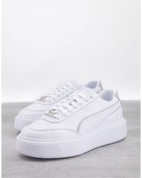 Puma oslo femme salbeigrün Outlet
