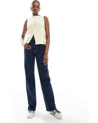 ASOS - Asos Design Tall Comfort Stretch Straight Leg Jeans - Lyst