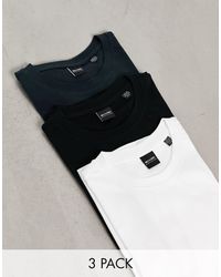 Only & Sons - – 3er-pack t-shirts - Lyst