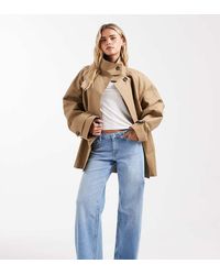 Only Petite - Judy Low Rise Wide Leg Jeans - Lyst