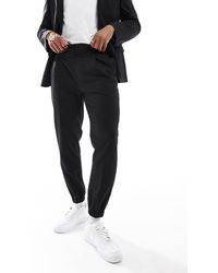 ASOS - Tapered Suit joggers - Lyst