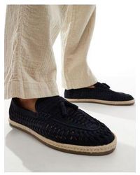 River Island - Espadrille Woven Loafers - Lyst