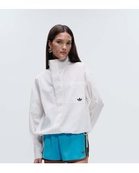 adidas Originals - X Asos Three Stripe Sprinter Shorts - Lyst