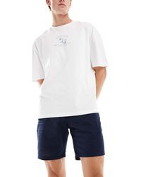 Jack & Jones - Linen Mix Chino Short - Lyst
