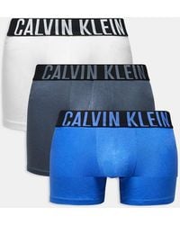Calvin Klein - Intense Power 3 Pack Cotton Boxer Briefs - Lyst
