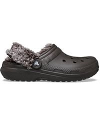 Crocs™ - Classic Fleece Lined Clogs - Lyst