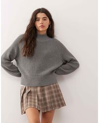 Noisy May - – hochgeschlossener strickpullover - Lyst