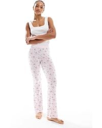Cotton On - Cotton on – asia – superweiche, ausgestellte pyjamahose - Lyst