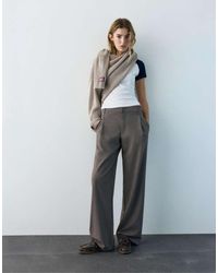 Pull&Bear - Tailored Darted Pants - Lyst