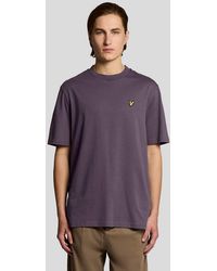 Lyle & Scott - Oversized Cotton Crew Neck T-Shirt - Lyst