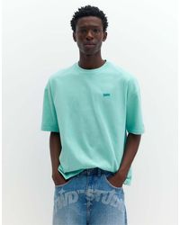Pull&Bear - T-Shirt Squadrata Oversize Con Logo Stwd - Lyst