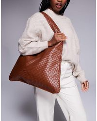 Public Desire - Borsa Shopping Da Spalla Morbida Intrecciata - Lyst