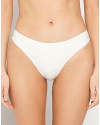 Tezenis - Piqué Wave Brazilian Bikini Bottoms - Lyst