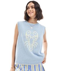 ASOS - – gestricktes tanktop - Lyst