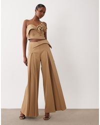 ASOS - Co-Ord Tailored Trouser With Waistband Detail - Lyst