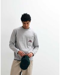 Tommy Hilfiger - Varsity Logo Long Sleeve Boxy T-shirt - Lyst