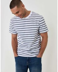 Threadbare - Stripe Cotton Pique T-Shirt - Lyst