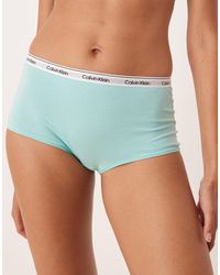 Calvin Klein - Modern Logo Boyshort - Lyst