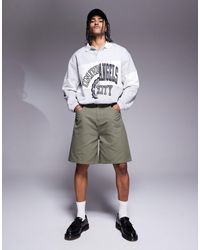 ASOS - Short mi-long - kaki - Lyst