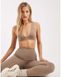 adidas Originals - Workout Essentials Knit Light Support Bra - Lyst