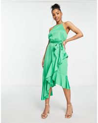 Style Cheat - Halterneck Midi Dress - Lyst