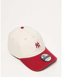 KTZ - Ny Yankees 9twenty Mini Logo Cap With Contrast Peak - Lyst