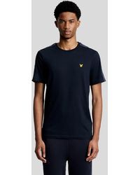 Lyle & Scott - Sports Jacquard Tape T-Shirt - Lyst