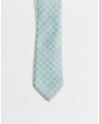 ASOS - Floral Geometric Tie - Lyst