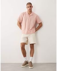 SELECTED - Loose Fit Denim Shorts - Lyst