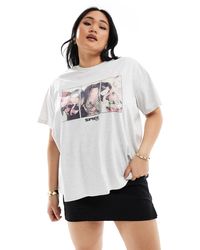 ASOS - Asos Design Curve Regular Fit T-shirt With Spice Girls Licence Graphic - Lyst