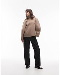 & Other Stories - Funnel Neck Wool Bomber Jacket - Lyst