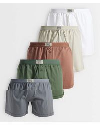 ASOS - Pack De 5 Calzoncillos Bóxer De Varios Colores De - Lyst