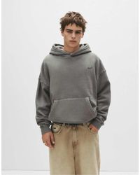 Pull&Bear - Hoodie Met Stwd-Patch - Lyst