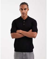 Only & Sons - Knit Short Sleeve Polo Shirt - Lyst