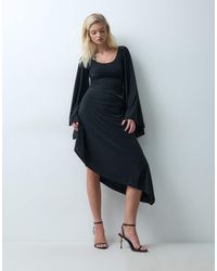 ASOS - Set Awkward Crop Asym Skirt With Beads - Lyst