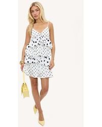 Loavies - Starlit Shores Mini Dress With Polka Dots - Lyst