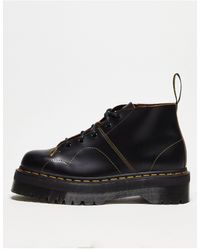 Dr. Martens - Church quad - bottines en cuir lisse à 5 paires d'œillets - vintage - Lyst