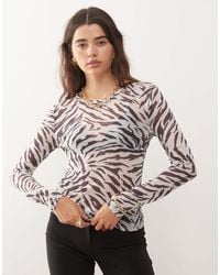 Noisy May - Mesh Top - Lyst