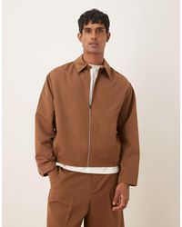 ASOS - Smart Co-Ord Oversized Blouson Jacket - Lyst