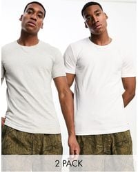 Nike - Dri-fit Essential Cotton Stretch 2 Pack T-shirt - Lyst