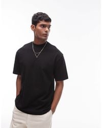 TOPMAN - Relaxed Fit T-shirt - Lyst