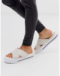 Converse Flat sandals for Women | Online Sale up to 43% off | Lyst