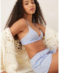 ASOS - – sidney – gewebter triangel-bh - Lyst