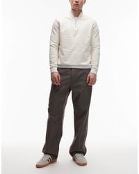 Obey - – klassische weite jeans aus denim mit schottenkaromuster - Lyst