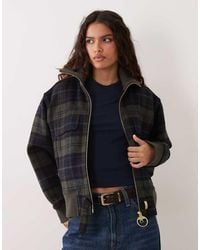 Barbour - Ivybridge Tartan Check Zip Through Jacket - Lyst