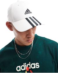 adidas Originals - Adidas Baseball 3 Stripe Cap - Lyst