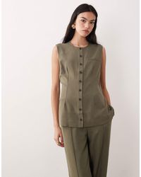 Aware - – elegante longline-weste - Lyst