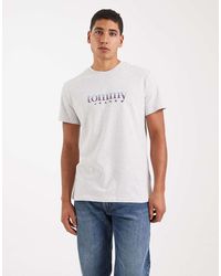 Tommy Hilfiger - Gradient Graphic Centre Logo Slim Fit T-shirt - Lyst
