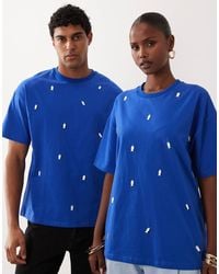Sister Jane - Siro Embroidered Short Sleeve Boxy Shirt - Lyst