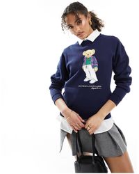Polo Ralph Lauren - Sweatshirt With Bear Logo - Lyst